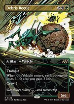 Glossy Finish Aetherdrift Debris Beetle ( #322 )