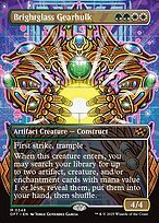 Glossy Finish Aetherdrift Brightglass Gearhulk ( #348 )
