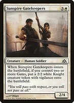 Matte Finish Dragon's Maze Sunspire Gatekeepers ( #9 )