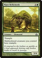 Matte Finish Dragon's Maze Maze Behemoth ( #43 )