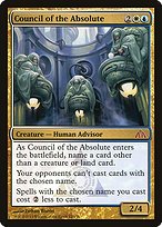 Matte Finish Dragon's Maze Council of the Absolute ( #62 )