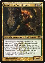 Matte Finish Dragon's Maze Varolz, the Scar-Striped ( #112 )