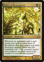 Matte Finish Dragon's Maze Voice of Resurgence ( #114 )