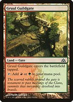 Matte Finish Dragon's Maze Gruul Guildgate ( #150 )