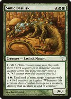 Glossy Finish Dissension Simic Basilisk ( #91 )