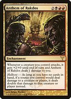 Glossy Finish Dissension Anthem of Rakdos ( #102 )