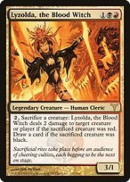 Glossy Finish Dissension Lyzolda, the Blood Witch ( #117 )