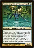 Glossy Finish Dissension Momir Vig, Simic Visionary ( #118 )