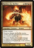 Glossy Finish Dissension Rakdos the Defiler ( #129 )