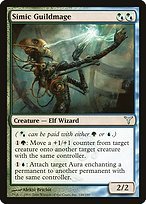 Glossy Finish Dissension Simic Guildmage ( #148 )