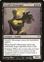 Matte Finish Dark Ascension Geralf's Messenger ( #63 )