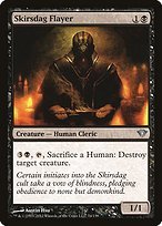 Matte Finish Dark Ascension Skirsdag Flayer ( #74 )