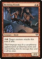 Matte Finish Dark Ascension Heckling Fiends ( #92 )