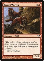 Matte Finish Dark Ascension Russet Wolves ( #102 )