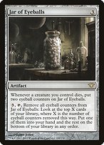 Matte Finish Dark Ascension Jar of Eyeballs ( #152 )