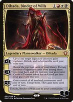 Matte Finish Dominaria United Commander Dihada, Binder of Wills ( #1 )