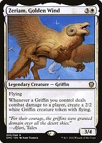 Matte Finish Dominaria United Commander Zeriam, Golden Wind ( #5 )