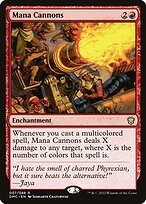 Matte Finish Dominaria United Commander Mana Cannons ( #7 )