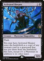 Matte Finish Dominaria United Commander Activated Sleeper ( #24 )