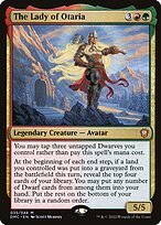 Matte Finish Dominaria United Commander The Lady of Otaria ( #35 )