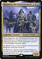 Matte Finish Dominaria United Commander Rasputin, the Oneiromancer ( #40 )