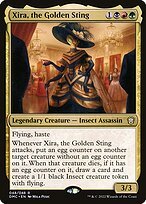 Matte Finish Dominaria United Commander Xira, the Golden Sting ( #48 )