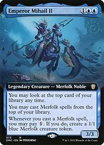 Matte Finish Dominaria United Commander Emperor Mihail II ( #73 )