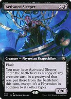 Matte Finish Dominaria United Commander Activated Sleeper ( #74 )