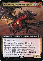 Matte Finish Dominaria United Commander Bladewing, Deathless Tyrant ( #85 )
