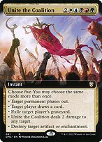 Matte Finish Dominaria United Commander Unite the Coalition ( #91 )