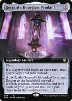 Matte Finish Dominaria United Commander Gerrard's Hourglass Pendant ( #93 )