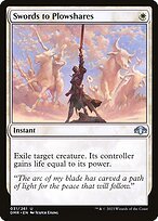 Matte Finish Dominaria Remastered Swords to Plowshares ( #31 )