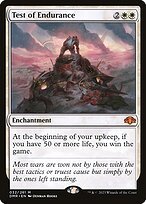 Matte Finish Dominaria Remastered Test of Endurance ( #32 )