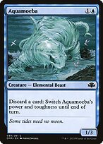 Matte Finish Dominaria Remastered Aquamoeba ( #38 )