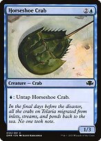Matte Finish Dominaria Remastered Horseshoe Crab ( #55 )