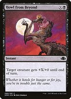 Matte Finish Dominaria Remastered Howl from Beyond ( #88 )