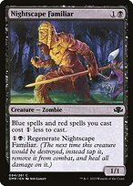 Matte Finish Dominaria Remastered Nightscape Familiar ( #94 )