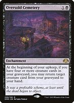 Matte Finish Dominaria Remastered Oversold Cemetery ( #96 )
