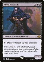 Matte Finish Dominaria Remastered Royal Assassin ( #101 )