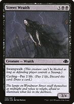 Matte Finish Dominaria Remastered Street Wraith ( #102 )