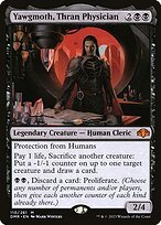 Matte Finish Dominaria Remastered Yawgmoth, Thran Physician ( #110 )