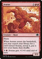 Matte Finish Dominaria Remastered Avarax ( #112 )