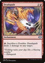 Matte Finish Dominaria Remastered Deadapult ( #115 )