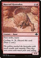 Matte Finish Dominaria Remastered Macetail Hystrodon ( #130 )
