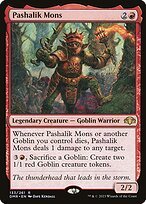 Matte Finish Dominaria Remastered Pashalik Mons ( #133 )