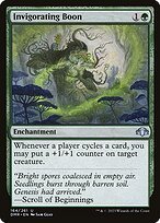 Matte Finish Dominaria Remastered Invigorating Boon ( #164 )