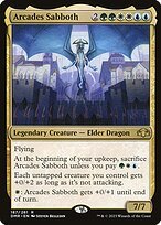 Matte Finish Dominaria Remastered Arcades Sabboth ( #187 )