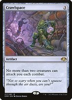 Matte Finish Dominaria Remastered Crawlspace ( #217 )