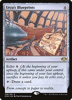 Matte Finish Dominaria Remastered Urza's Blueprints ( #238 )