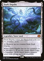 Matte Finish Dominaria Remastered Dark Depths ( #244 )